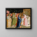 The Presentation at the Temple - Álvaro Pirez — framed artwork on a wall