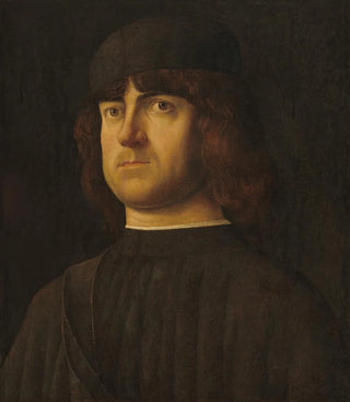 Portrait of a Man - Alvise Vivarini — artwork view