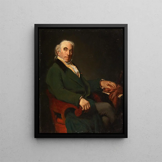 Monsieur du chevalier de Nanteuil-Lanorville - Amable-Louis-Claude Pagnest — framed artwork on a wall