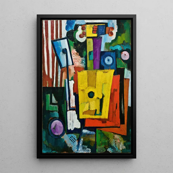 Reproduction of the painting Life of Instruments - Amadeo de Souza-Cardoso
