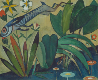 The Rabbit's Leap - Amadeo de Souza-Cardoso — artwork view