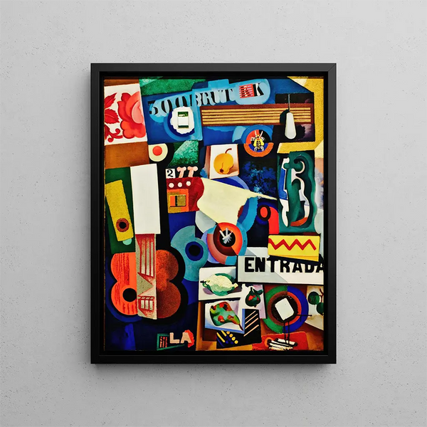 Untitled Painting - Amadeo de Souza-Cardoso — framed artwork on a wall