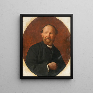 The Sculptor Vincenz Pilz - Amadeus Szekulics — framed artwork on a wall