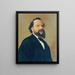 Le peintre Peter Johann Nepomuk Geiger - Amadeus Szekulics — framed artwork on a wall
