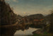 Evening in Mindalen, Risør - Amaldus Nielsen — artwork view