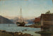 Evening in Balestrand - Amaldus Nielsen — artwork view