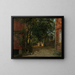 The evening newspaper arrives at Majorstuveien 8 - Amaldus Nielsen — framed artwork on a wall