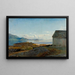 Approach of Hardangerfjord - Amaldus Nielsen — framed artwork on a wall