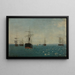 Cadix rouge - Amaldus Nielsen — framed artwork on a wall