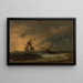 La première composition - Amaldus Nielsen — framed artwork on a wall