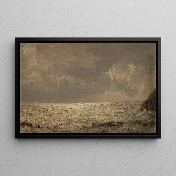 Cloud Derivatives - Amaldus Nielsen — framed artwork on a wall