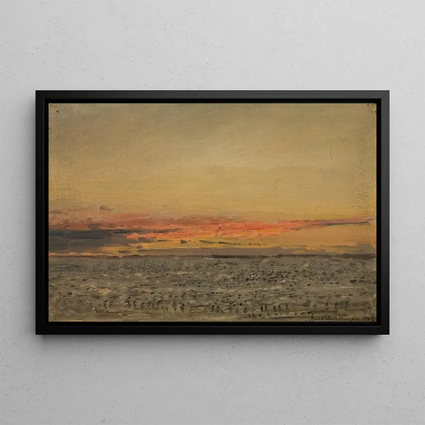 Eidem, Åfjord - Amaldus Nielsen — framed artwork on a wall