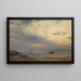 Evening at Hvaler - Amaldus Nielsen — framed artwork on a wall