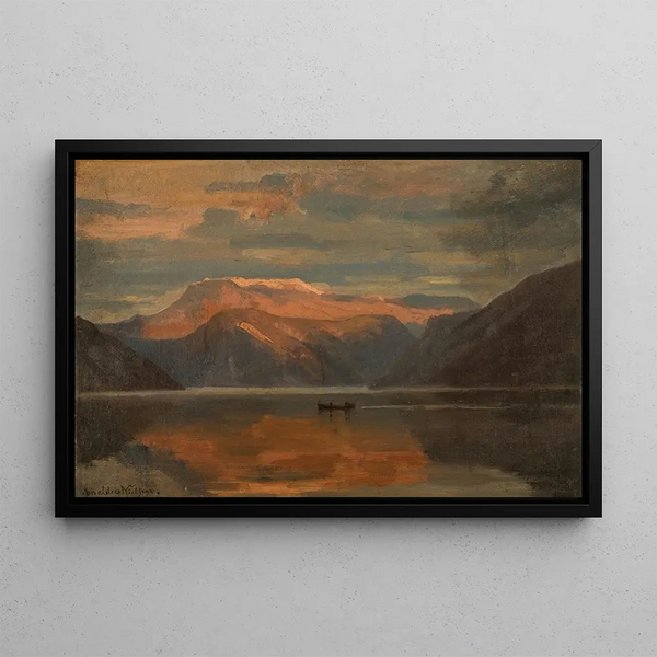 from Balestrand - Amaldus Nielsen — framed artwork on a wall