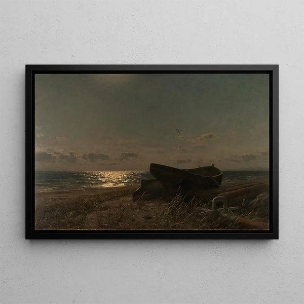 by Bjarke - Amaldus Nielsen — framed artwork on a wall