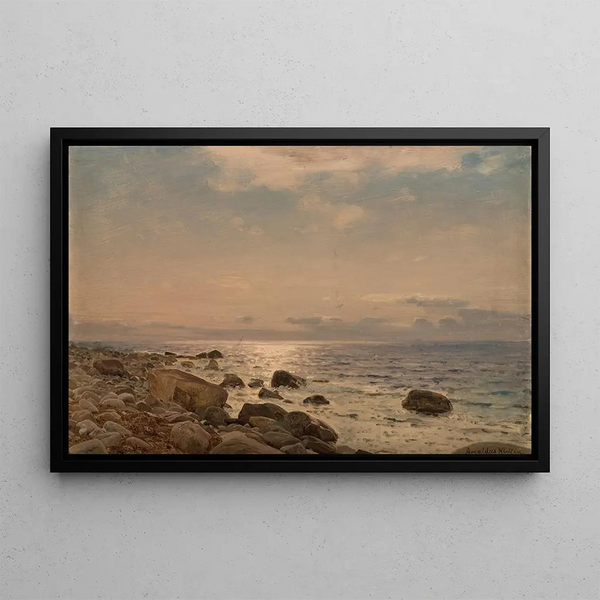 De Hodne Jæren - Amaldus Nielsen — framed artwork on a wall
