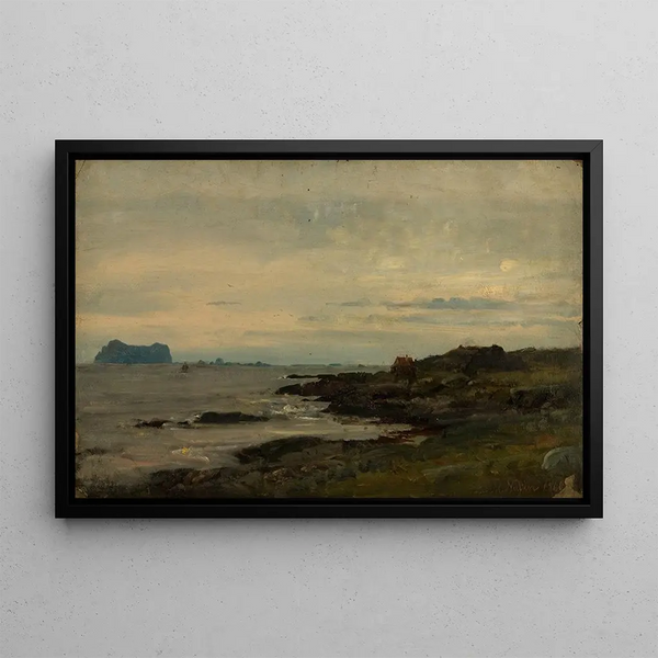 From Kinn - Amaldus Nielsen — framed artwork on a wall