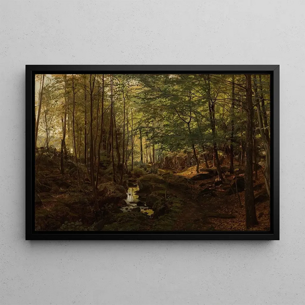 From the Lina Mandal Valley - Amaldus Nielsen — framed artwork on a wall