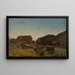Fra Ny-Hellesund - Amaldus Nielsen — framed artwork on a wall