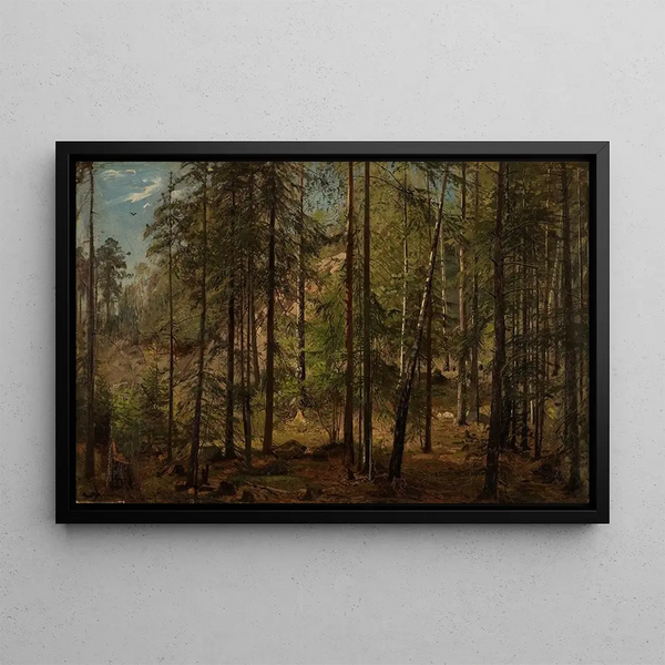the East - Amaldus Nielsen — framed artwork on a wall