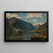 From the Sognefjord - Amaldus Nielsen — framed artwork on a wall