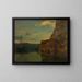Fra Solsvik à Bergen - Amaldus Nielsen — framed artwork on a wall