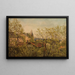 From the workshop window in May, Majorstuveien 8 - Amaldus Nielsen — framed artwork on a wall