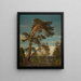 Old pine pire in Setesdal - Amaldus Nielsen — framed artwork on a wall