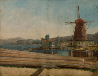 The Garveriet de Mandal - Amaldus Nielsen — artwork view