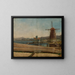 The Garveriet de Mandal - Amaldus Nielsen — framed artwork on a wall
