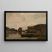 Gravure Skudesnes - Amaldus Nielsen — framed artwork on a wall