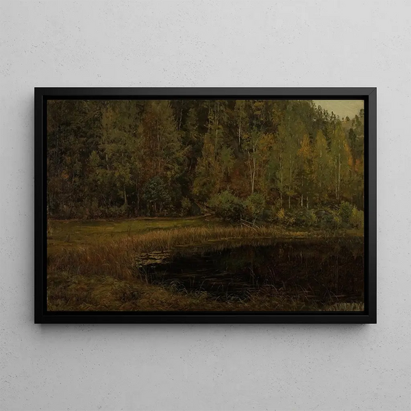 Côte près de Risør - Amaldus Nielsen — framed artwork on a wall