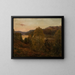 Hstaften Mandal - Amaldus Nielsen — framed artwork on a wall