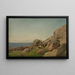 Day of Rest at Hvaler - Amaldus Nielsen — framed artwork on a wall