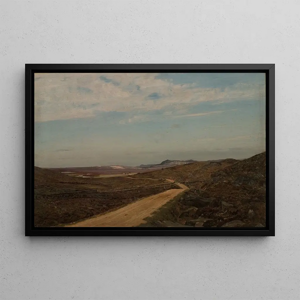 Jrvei Painting - Amaldus Nielsen — framed artwork on a wall