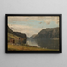 Kirkhorn Hornindalsvann - Amaldus Nielsen — framed artwork on a wall