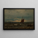 Losskyte - Amaldus Nielsen — framed artwork on a wall