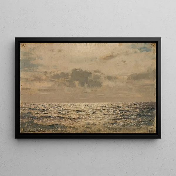 Between the Showers - Amaldus Nielsen — framed artwork on a wall