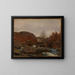 Moulin à Frostestad near Mandal - Amaldus Nielsen — framed artwork on a wall
