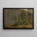 Morning ambiance in Hardanger - Amaldus Nielsen — framed artwork on a wall