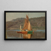 Détresse sur le terrain - Amaldus Nielsen — framed artwork on a wall