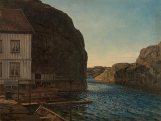 Olafsundet at NyHellesund - Amaldus Nielsen — artwork view