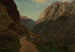 Landscape of Gudvangen - Amaldus Nielsen — artwork view