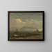 Nua Ryvingen Rainy Mood - Amaldus Nielsen — framed artwork on a wall