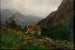 Rainy ambiance at Rosendal - Amaldus Nielsen — artwork view