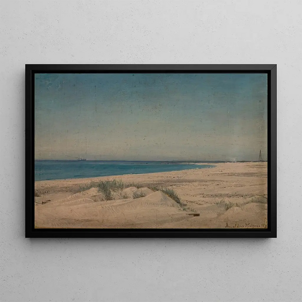 Dream of Jæren - Amaldus Nielsen — framed artwork on a wall