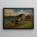 Saanum Mandal - Amaldus Nielsen — framed artwork on a wall