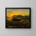 Salterier Kinn - Amaldus Nielsen — framed artwork on a wall