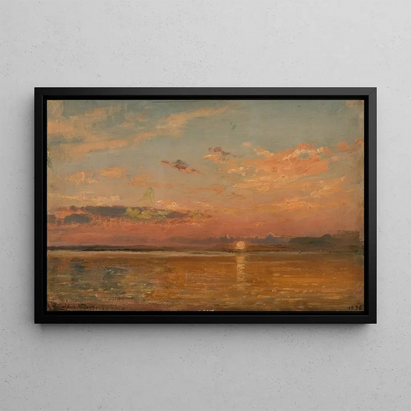 September - Amaldus Nielsen — framed artwork on a wall