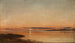 Sunset in Fredrikstad - Amaldus Nielsen — artwork view